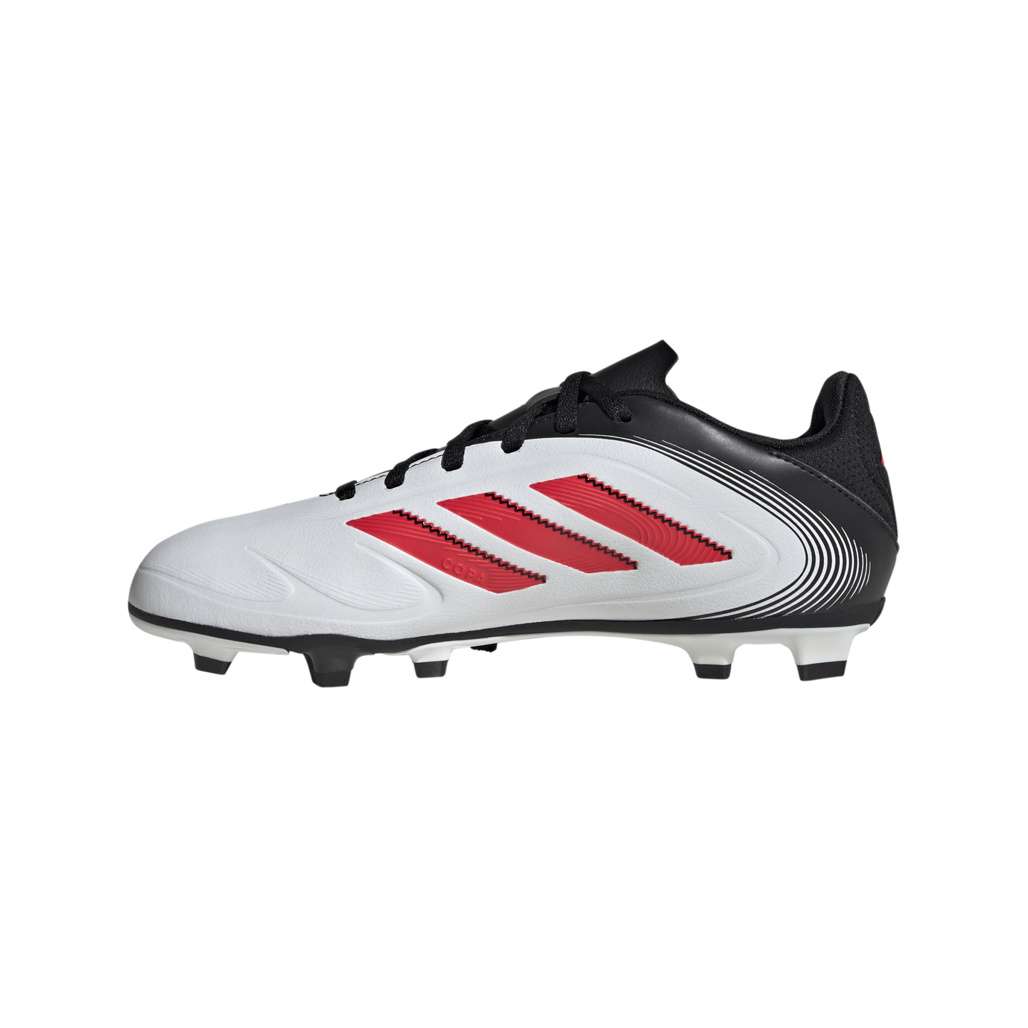 adidas Copa Pure 3 Club Firm/Multi - Ground Boots Junior White/Red/Black - Best Buy Soccer